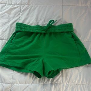 All in Motion Vibrant Green Athletic Shorts